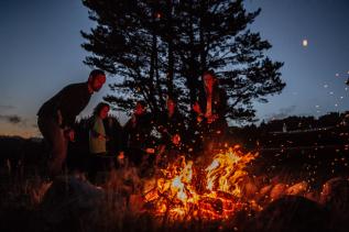 Treetops Lodge Estate FirePit2